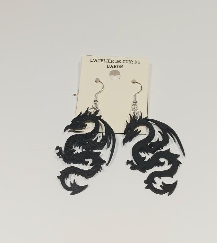 Boucles d'oreille Dragon